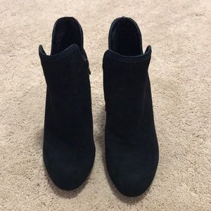 Gianni Bini Black Suede Booties